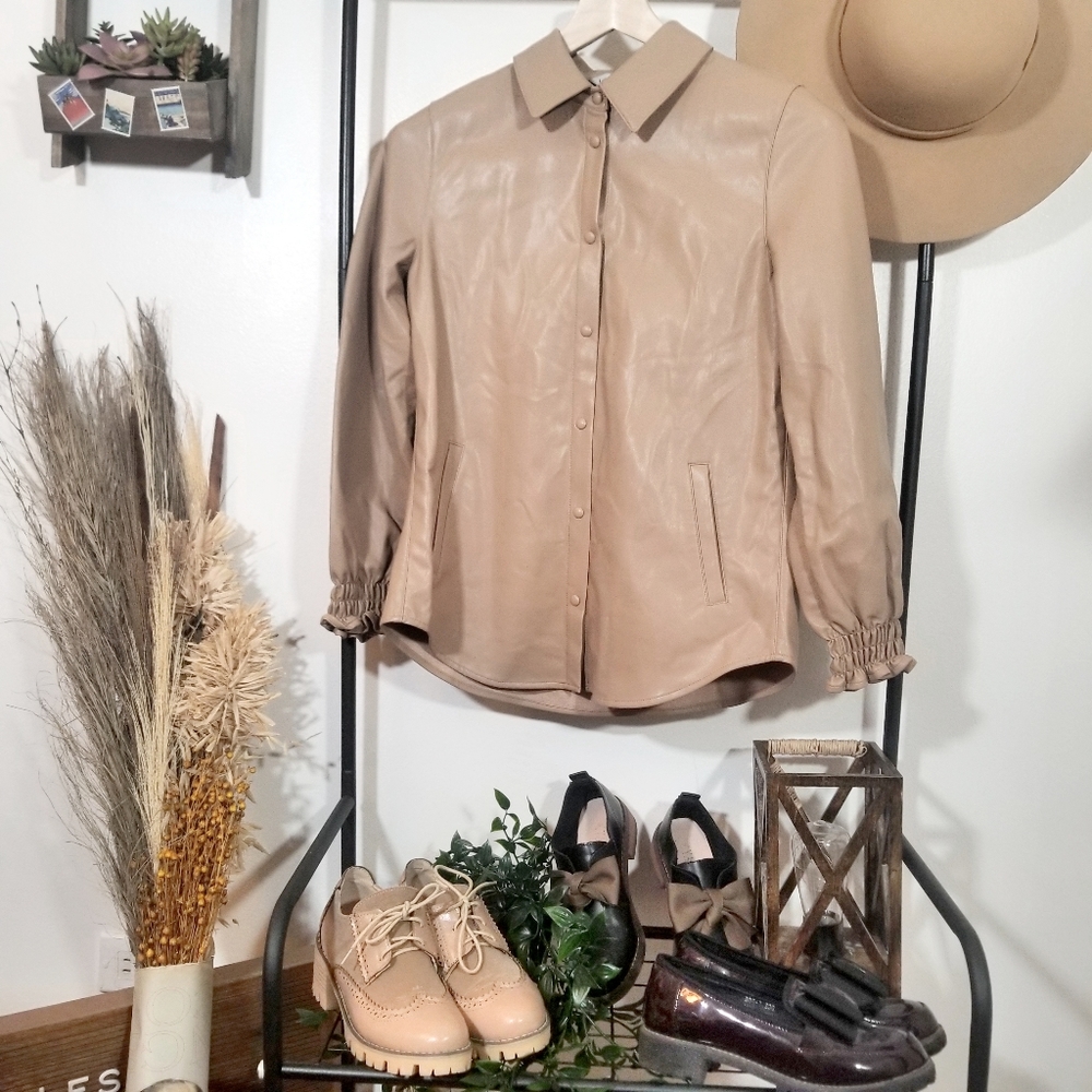 Lapisf du Marais Lightweight Leather Jacket